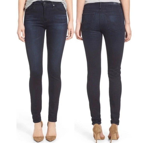 Ag Adriano Goldschmied Denim - AG Adriano Goldschmied Jeans The Farrah Skinny High Rise sz 28R Blue